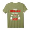 Grill Spruch T-Shirt 'Ich Will Grillen Kuh' – Lustiges BBQ Geschenk für Männer, Grillmeister & Steak-Liebhaber