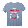 Grill Spruch T-Shirt 'Ich Will Grillen Kuh' – Lustiges BBQ Geschenk für Männer, Grillmeister & Steak-Liebhaber