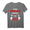 Grill Spruch T-Shirt 'Ich Will Grillen Kuh' – Lustiges BBQ Geschenk für Männer, Grillmeister & Steak-Liebhaber