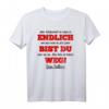 Abschied Kollege T-Shirt – Lustiges Geschenk für Jobwechsel & neuen Arbeitsplatz, mit Slogan 'Endlich bist du weg!'