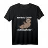 Faultier Abschluss T-Shirt – Lustiges Bachelor Geschenk für Abschlussfeier, Party & Freunde