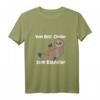 Faultier Abschluss T-Shirt – Lustiges Bachelor Geschenk für Abschlussfeier, Party & Freunde