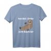 Faultier Abschluss T-Shirt – Lustiges Bachelor Geschenk für Abschlussfeier, Party & Freunde