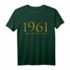 Lustiges 63. Geburtstag T-Shirt für Mann und Frau – Witzige Deko & Geschenkidee für 63 Jahre Geburtstag 1961