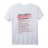 Bräutigam Aufgaben Junggesellenabschied T-Shirt - Lustiges Männer Outfit für den JGA mit Checkliste