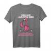 Geh Mir Aus Dem Weg Du Unnötiger Sozialkontakt Flamingo Fun T-Shirt – Lustiges Buntes Tier Design für Festivals, Partys & Fastnacht