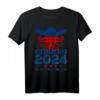 C-thulhu 2024 Das Größere von Zwei Übeln - Horror Lovecraft T-Shirt mit Tentakel-Motiv und politischem Humor