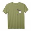 Faultier in der Brusttasche T-Shirt - Lustiges Tierliebhaber Shirt, perfekt als Geschenk zu Geburtstag oder Weihnachten