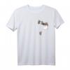 Faultier in der Brusttasche T-Shirt - Lustiges Tierliebhaber Shirt, perfekt als Geschenk zu Geburtstag oder Weihnachten