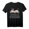 Offizielles Schlafshirt Pyjama Nachthemd Esel Pony Geschenk – Lustiges Schlafoutfit für Damen, Herren und Teenager als Geburtstags- oder Schlaf-Geschenk