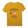 Lustiges Kaffee Montag Start in die Arbeitswoche T-Shirt - Humorvolles Oberteil für Morgenmuffel und Kaffeeliebhaber