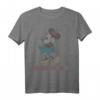 HapDeer Mickey And Friends Minnie Mouse Vintage Portrait T-Shirt - Offiziell lizenzierte Disney Geschenkidee
