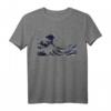 Hokusai T-Shirt mit Great Wave off Kanagawa - Original japanische Kunst für Kunstliebhaber & Japan-Fans