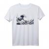 Hokusai T-Shirt mit Great Wave off Kanagawa - Original japanische Kunst für Kunstliebhaber & Japan-Fans