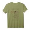Leonardo da Vinci Der vitruvianische Mann T-Shirt - Klassisch geschnitten, hochwertiges Kunstmotiv