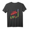 Rocket To The Moon Crypto Trading Broker Lustiges Aktien T-Shirt – Perfekt für Daytrader, Investoren & Börsenfreunde