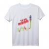 Rocket To The Moon Crypto Trading Broker Lustiges Aktien T-Shirt – Perfekt für Daytrader, Investoren & Börsenfreunde