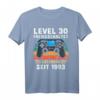 Lustiges 30. Geburtstag T-Shirt für Mann und Frau - 30 Jahre Deko, Geschenkidee & Party Outfit
