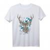 Bayerisches Hirsch Design T-Shirt für Oktoberfest & Wiesn - Klassisches Trachtenshirt mit Bayerischer Flagge