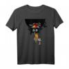 Wonderland - Cheshire Cat Night Madness T-Shirt mit buntem, surrealem Design für Fans von Alice im Wunderland und fantasievoller Kunst