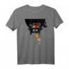 Wonderland - Cheshire Cat Night Madness T-Shirt mit buntem, surrealem Design für Fans von Alice im Wunderland und fantasievoller Kunst