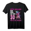 Einhorn T-Shirt zum 30. Geburtstag – Lustiges Geschenk für Frauen und Männer, 30 Jahre alt, perfekt für Einhorn-Fans