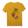 HapDeer Peter Pan Tinkerbell Floral Outline T-Shirt - Lizenziertes Disney Geschenk für Fans und Feiern