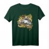 40Geburtstag Hufflepuff Floral Badger Mascot T-Shirt – Offizielles Harry Potter Merchandise für Fans & Sammler