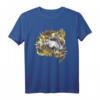 40Geburtstag Hufflepuff Floral Badger Mascot T-Shirt – Offizielles Harry Potter Merchandise für Fans & Sammler