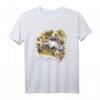 40Geburtstag Hufflepuff Floral Badger Mascot T-Shirt – Offizielles Harry Potter Merchandise für Fans & Sammler