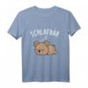 Schlafbär Süßer Bär Schlafshirt Pyjama T-Shirt – Lustiges Schlafkleidungsstück für Morgenmuffel & Langschläfer, Perfekt als Geschenk