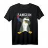 Lustiges HapDeer T-Shirt mit Pinguin und Feuerwerk – Perfekt für Silvester und Neujahrsparty