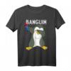 Lustiges HapDeer T-Shirt mit Pinguin und Feuerwerk – Perfekt für Silvester und Neujahrsparty