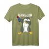 Lustiges HapDeer T-Shirt mit Pinguin und Feuerwerk – Perfekt für Silvester und Neujahrsparty