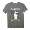 Lustiges HapDeer T-Shirt mit Pinguin und Feuerwerk – Perfekt für Silvester und Neujahrsparty