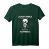 Ja Ich Trage Heute Ein Fröhliches Schwarz T-Shirt - Ironisches Gothic T-Shirt für Freunde des schwarzen Humors