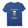 Ja Ich Trage Heute Ein Fröhliches Schwarz T-Shirt - Ironisches Gothic T-Shirt für Freunde des schwarzen Humors