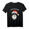 Bart Weihnachtsmann Unrasierbar Spruch T-Shirt – Lustiges Geschenk für Bartträger und Bartliebhaber, ideal für Männer mit Statement