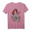 HapDeer The Little Mermaid Ariel Anchor T-Shirt - Offiziell lizenzierte Disney Meerjungfrauen Kleidung für Fans