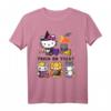 Hello Kitty Trick or Treat T-Shirt - Offiziell Lizenziertes Sanrio Fanshirt für Kinder und Fans