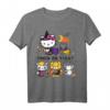 Hello Kitty Trick or Treat T-Shirt - Offiziell Lizenziertes Sanrio Fanshirt für Kinder und Fans