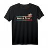 70er 80er Santa Cruz T-Shirt - Vintage Retro Design für Strand- & Surffans mit Palmen und Kalifornien-Feeling