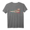 70er 80er Santa Cruz T-Shirt - Vintage Retro Design für Strand- & Surffans mit Palmen und Kalifornien-Feeling