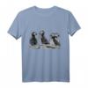 Puffin T-Shirt - Klassisch geschnitten, doppelt genähter Saum, Tier-Design für Natur- und Vogel-Liebhaber