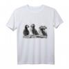 Puffin T-Shirt - Klassisch geschnitten, doppelt genähter Saum, Tier-Design für Natur- und Vogel-Liebhaber