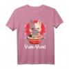 Kawaii Neko Ramen Lover Japanese Noodle Anime T-Shirt – Perfekt für Katzen-, Ramen- und Anime-Fans, Kinder, Männer & Frauen