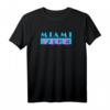 Miami Vice Logo Premium T-Shirt - Official Licensed NBC Tee für Fans & Retro-Style Liebhaber