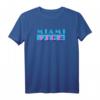 Miami Vice Logo Premium T-Shirt - Official Licensed NBC Tee für Fans & Retro-Style Liebhaber