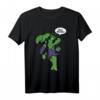 Marvel Hulk Smash Quote T-Shirt - Offiziell Lizenzierte Marvel Kleidung für Superhelden Fans