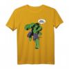 Marvel Hulk Smash Quote T-Shirt - Offiziell Lizenzierte Marvel Kleidung für Superhelden Fans